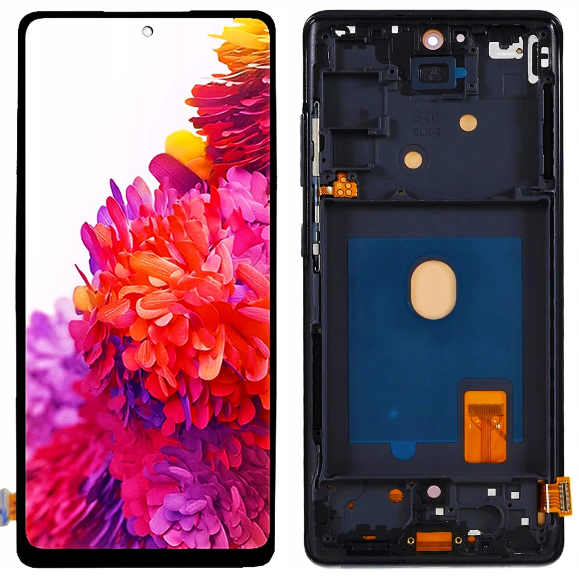 LCD displej dotykový displej pro Samsung Galaxy S20 Fe 5G Oled Rámeček