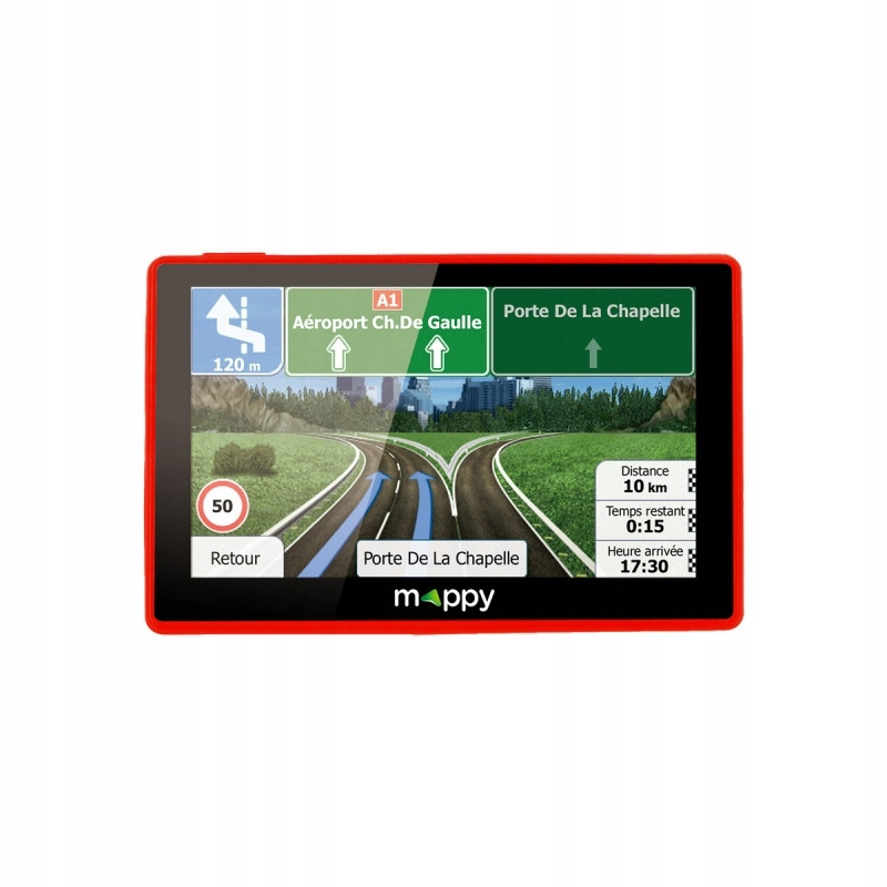 Navigace Mappy Iti E438T Mapa Francie