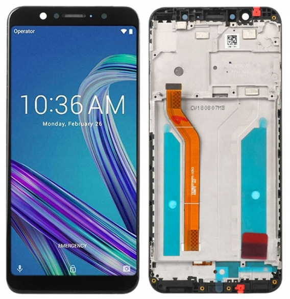 LCD displej Pro Asus Zenfone Max Pro M1 ZB602KL Rámeček