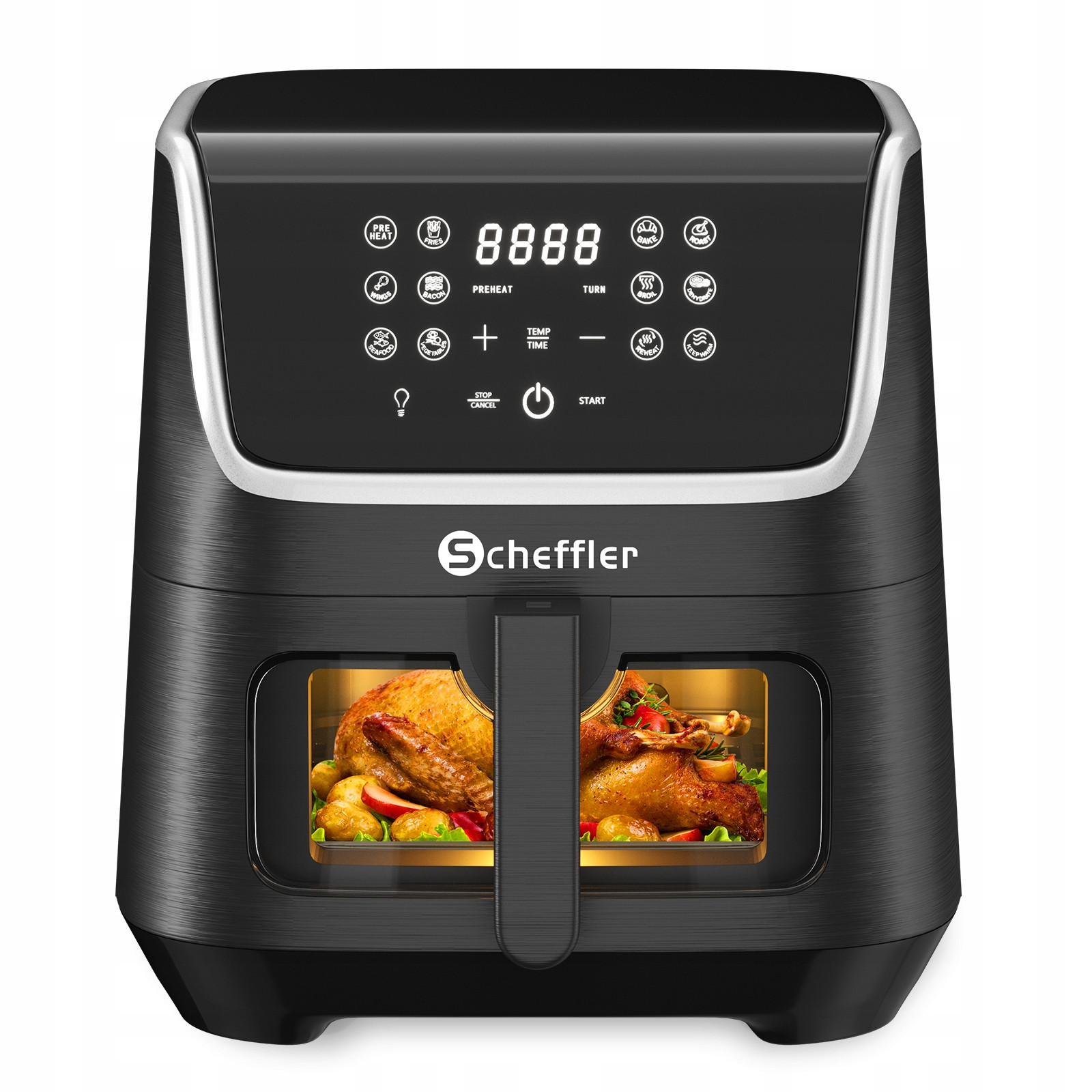 Fritéza Scheffler LQ-5002BT XXL 5,5 L, 1800 W, 12 programů