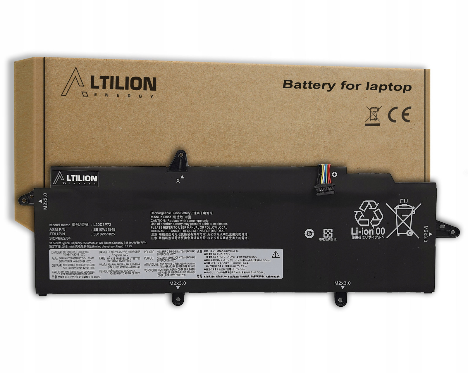 Baterie L20D3P72 L20C3P72 pro Lenovo ThinkPad X13 Gen 2