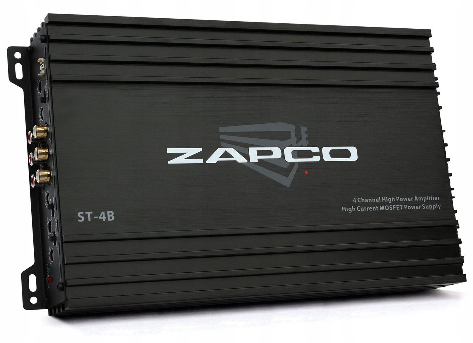 Zapco ST-4B Zesilovač do auta 4 kanálový 4x65/90W 2x180RMS Třída Ab