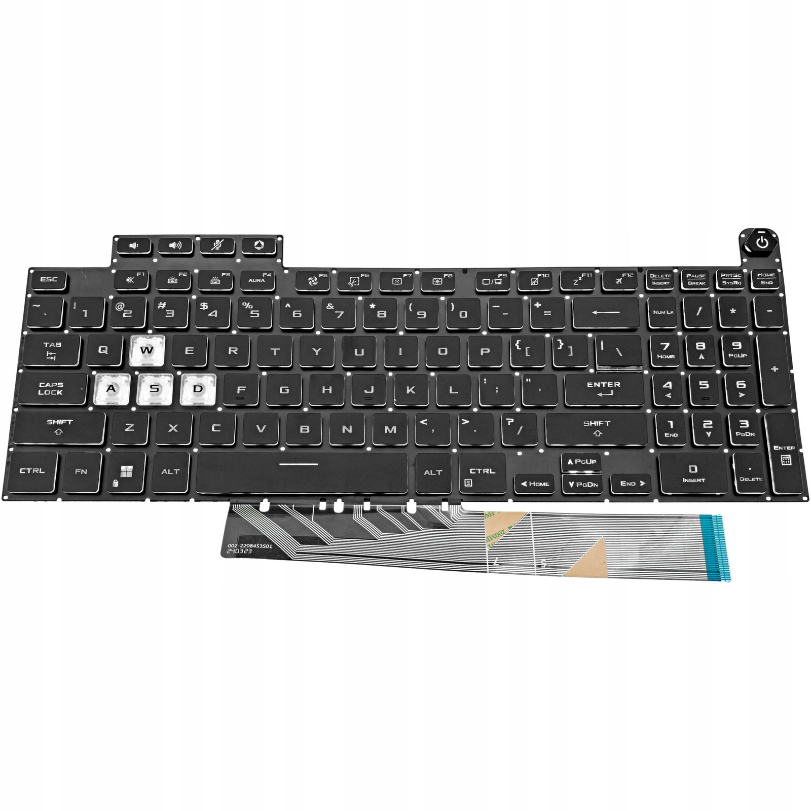 Klávesnice Pro Asus Tuf FA507 FA507NU FA507NV FA507XI FX507Z Led