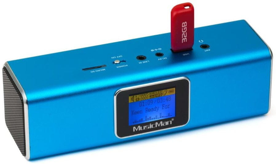 16494i11 Přenosný stereofonní reproduktor Bluetooth/DAB MusicMan 4671