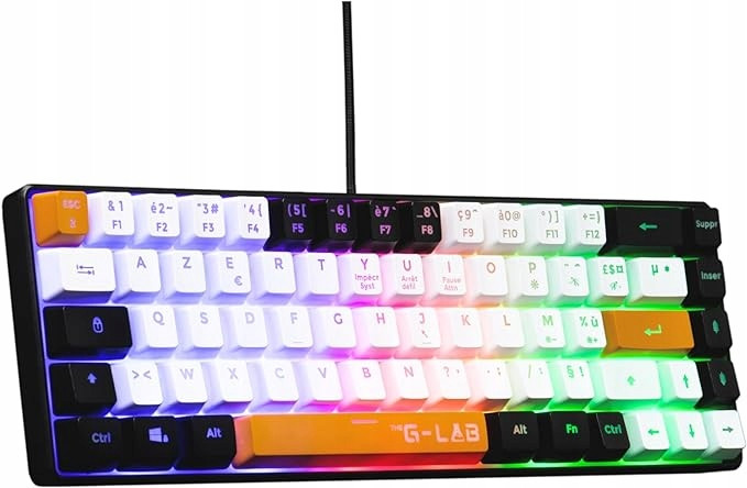 Klávesnice The G-Lab Keyz Hydrogen Es (qwerty) španělská