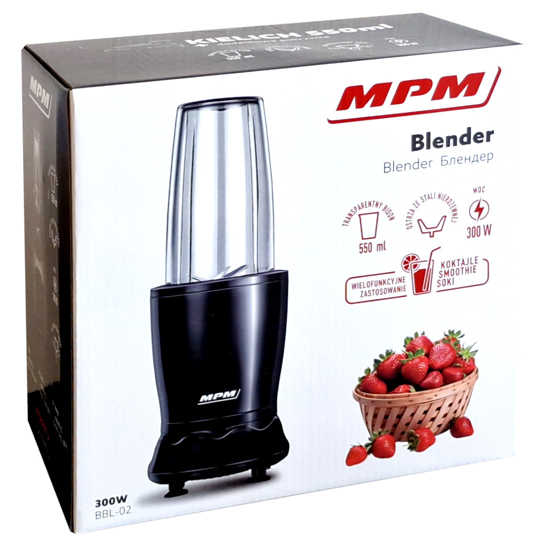 Stolní mixér Mpm BBL-03 300W černý