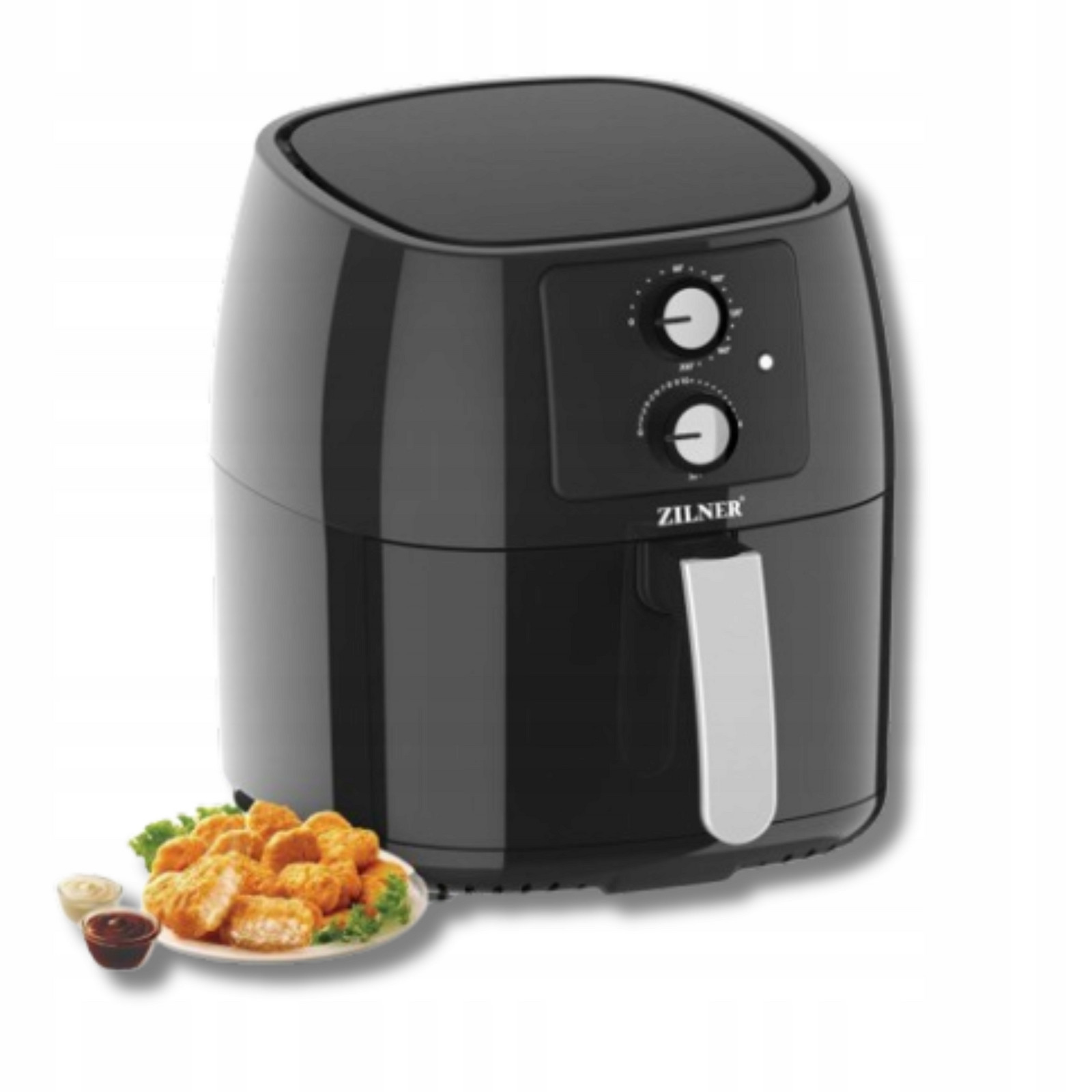 Fritéza Bez tuku Gorace Vzduch 4,5L Termocirkulace 360 1400W Zdravá