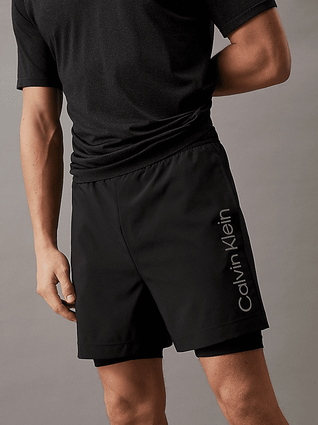 Calvin Klein WO - 2IN1 SHORT 5 Pánské kraťasy XXL 00GMS4S839BAE