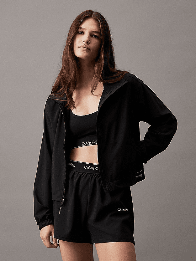 Calvin Klein WO  - Woven Jacket Dámská bunda XL 00GWS4J407BAE