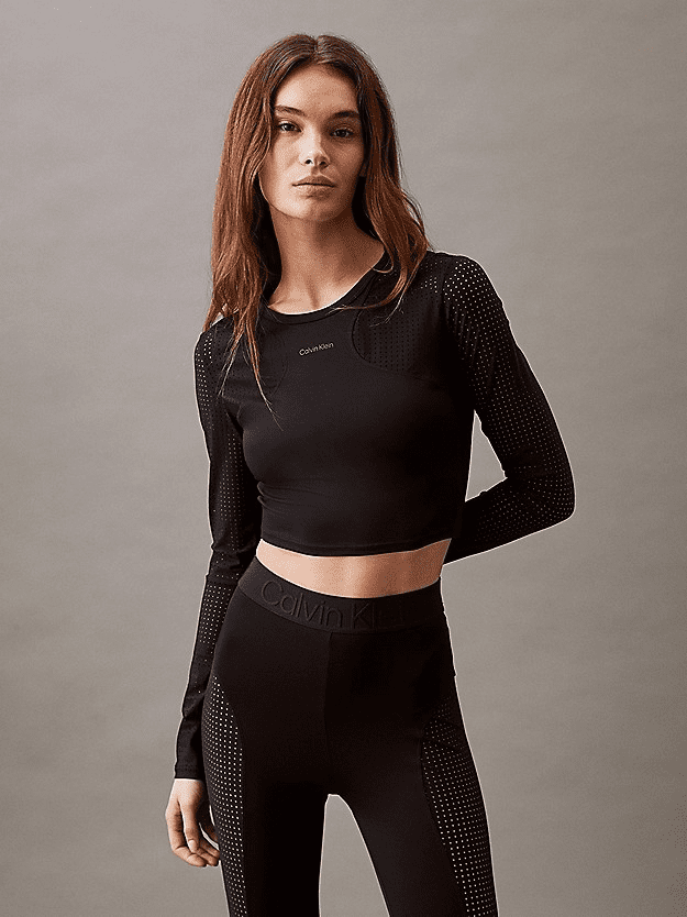 Calvin Klein WO  - LS Top Dámské tričko XL 00GWS4K261BAE