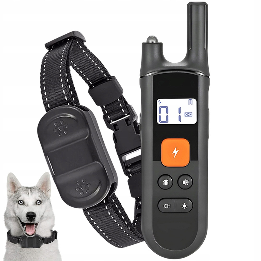 Obojek Štěkající Elektrický Vibrační Zámek 3 Režim Pro Psa 800 M