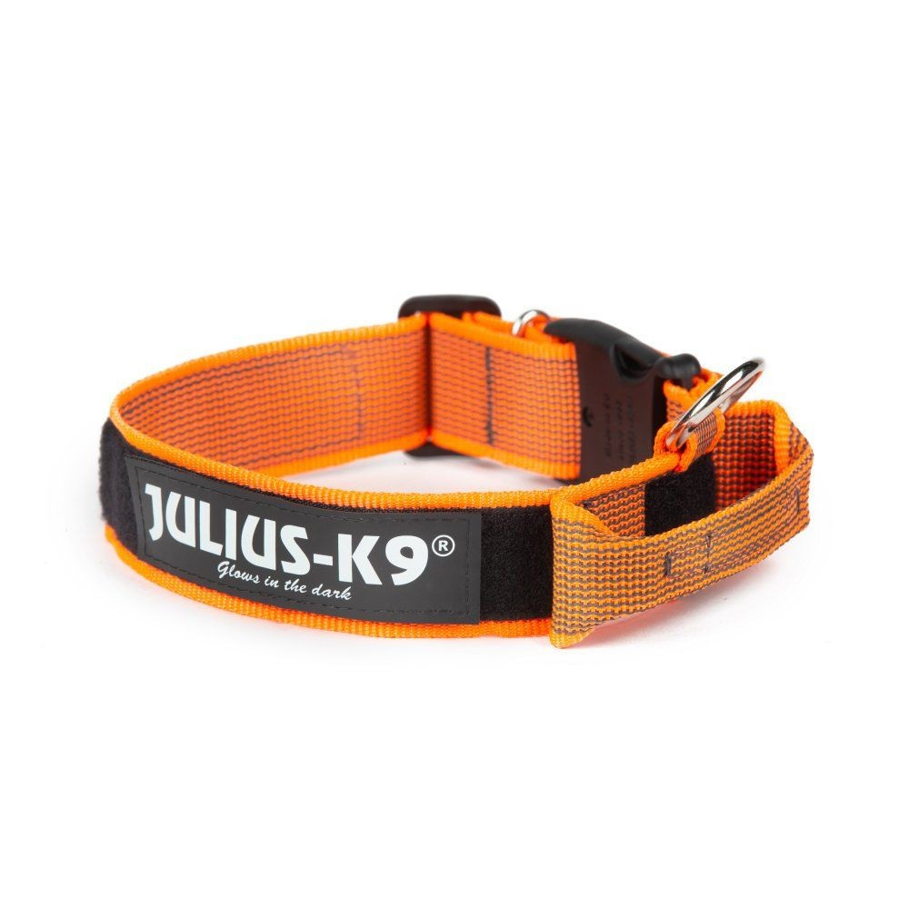 Obojek Julius K9 ColorGray rukojeť 40 mm Pomeranč