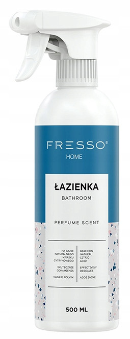 Fresso Home Kapalina Do Koupelny Odstraňuje Vodní Kámen Biologicky Odbouratelný 500 ML