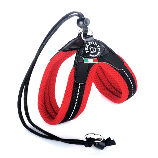 Tre Ponti Postroj reg. na zádech Mesh 2 červený