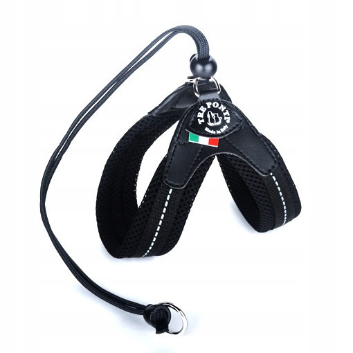 Tre Ponti Postroj reg. na zádech Mesh 1 černý