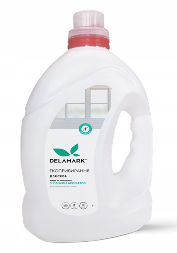 Bio Čistič skla s vůní svěží, 4l DeLaMark (Ukrajina)