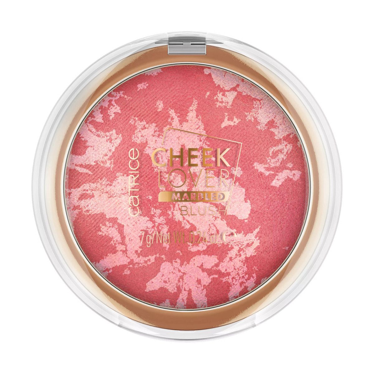 Catrice  Blush Cheek Lover Marbled - 010 Dahlia Blossom  Černá