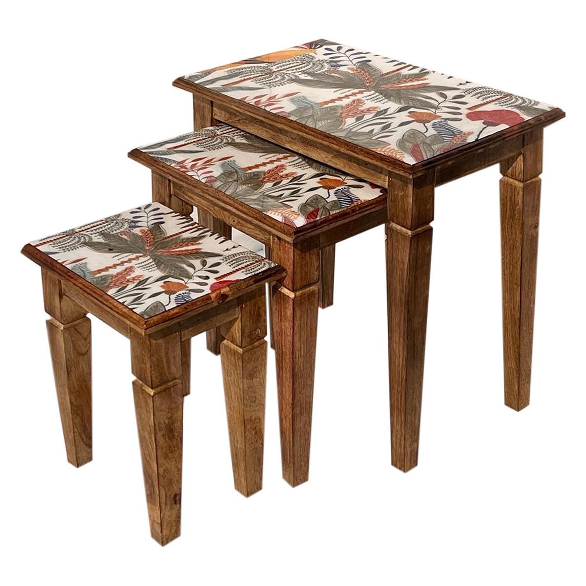 Signes Grimalt  3U Leaf Tables  Hnědá