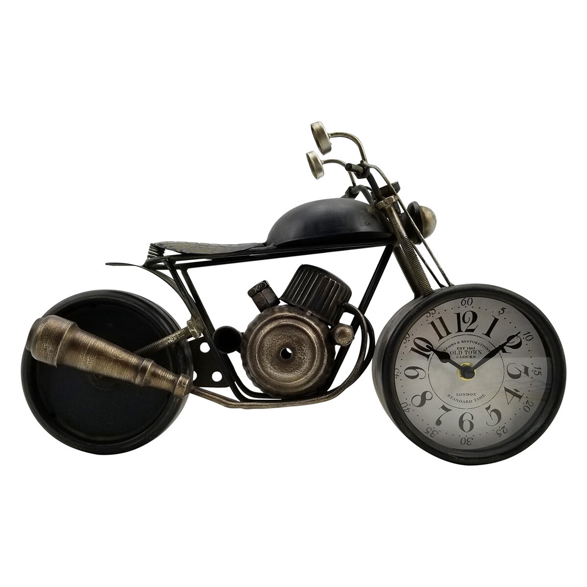 Signes Grimalt  Motocyklové Stolní Hodiny  Šedá