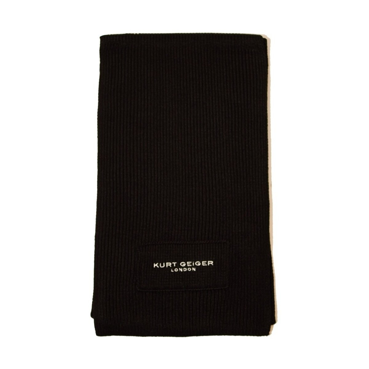 Kurt Geiger London  KGL KNITTED SCARF  Černá