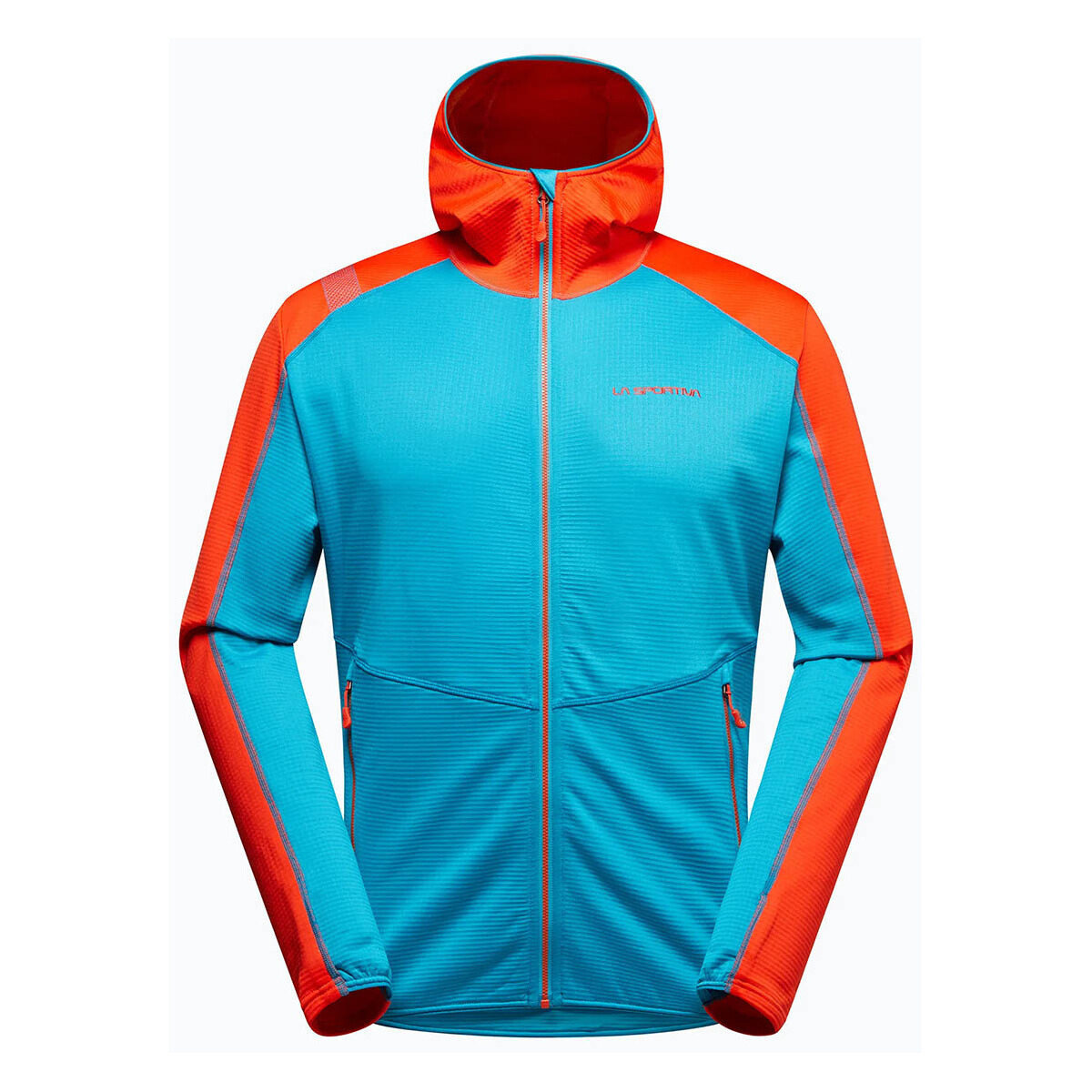 La Sportiva  Upendo Hoody M L67 614322 Tropic Blue/Cherry Tomato  ruznobarevne