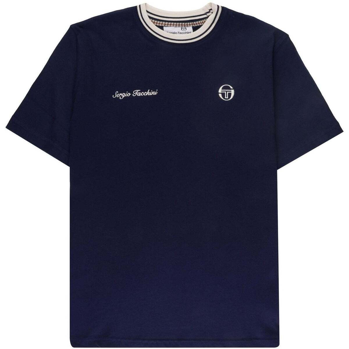 Sergio Tacchini  Gobert T-Shirt Maritime Blue  Modrá