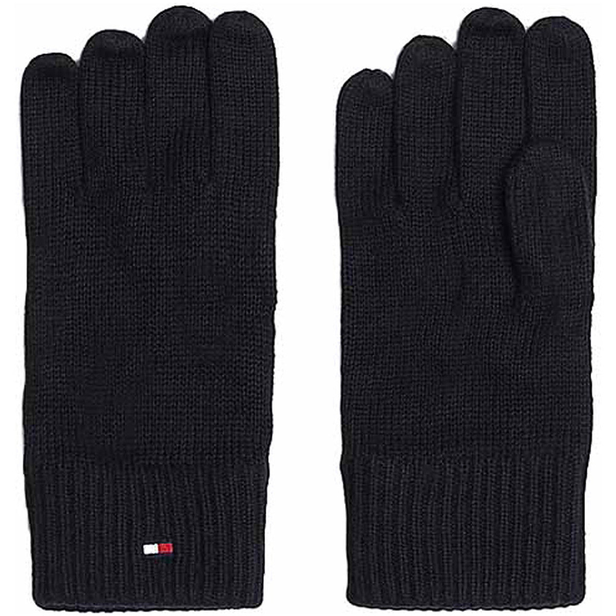 Tommy Hilfiger  pánské rukavice AM0AM12845 BDS Black  Černá