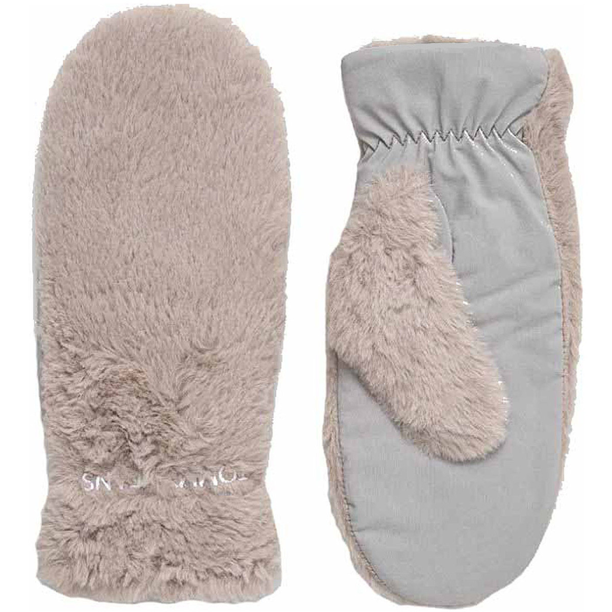 Tommy Hilfiger  dámské rukavice AW0AW16788 0IM Silver Grey  Béžová
