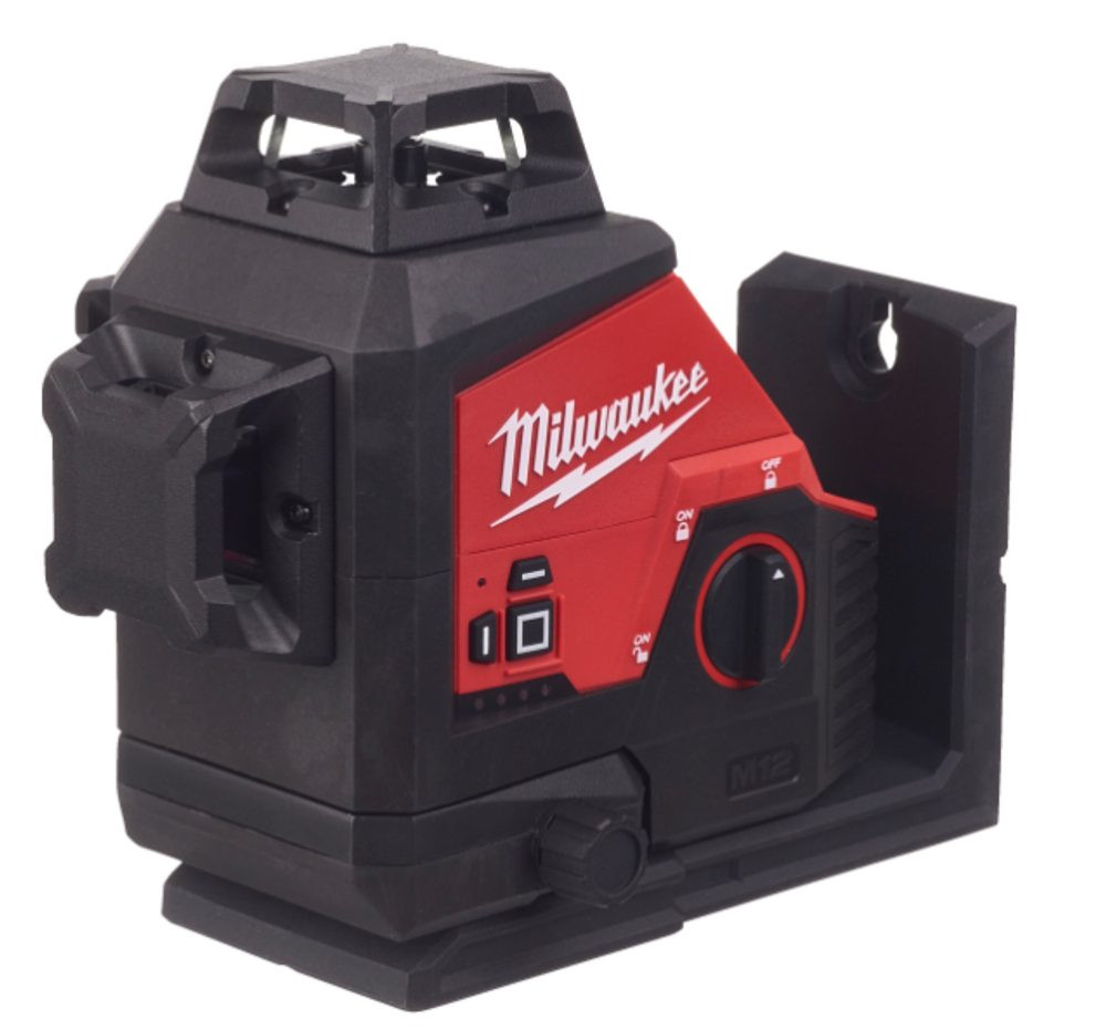 Aku čárový  laserový měřič Milwaukee M12 3PL-0C 4933478103