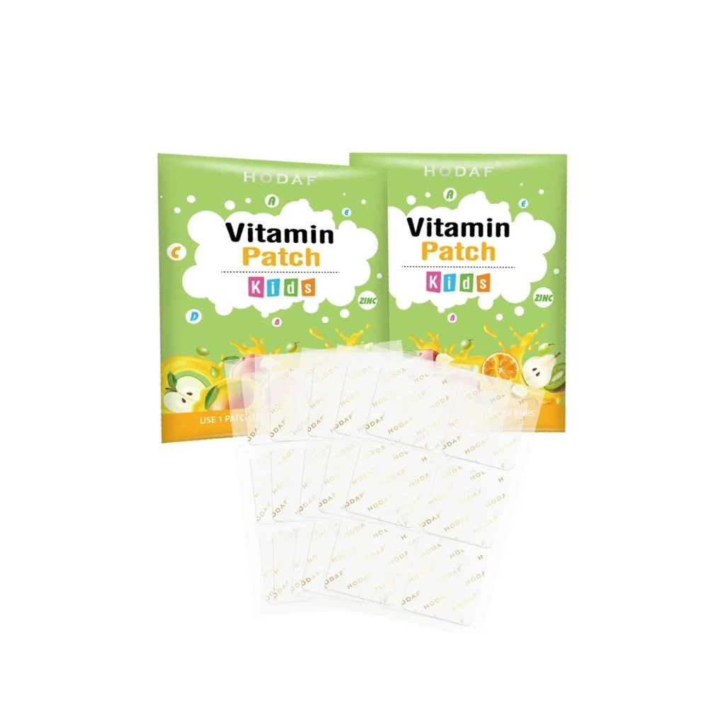 Náplast Vitamin Patch Kids pro výživu pro zdravý dětský vývoj 30 ks - bílá