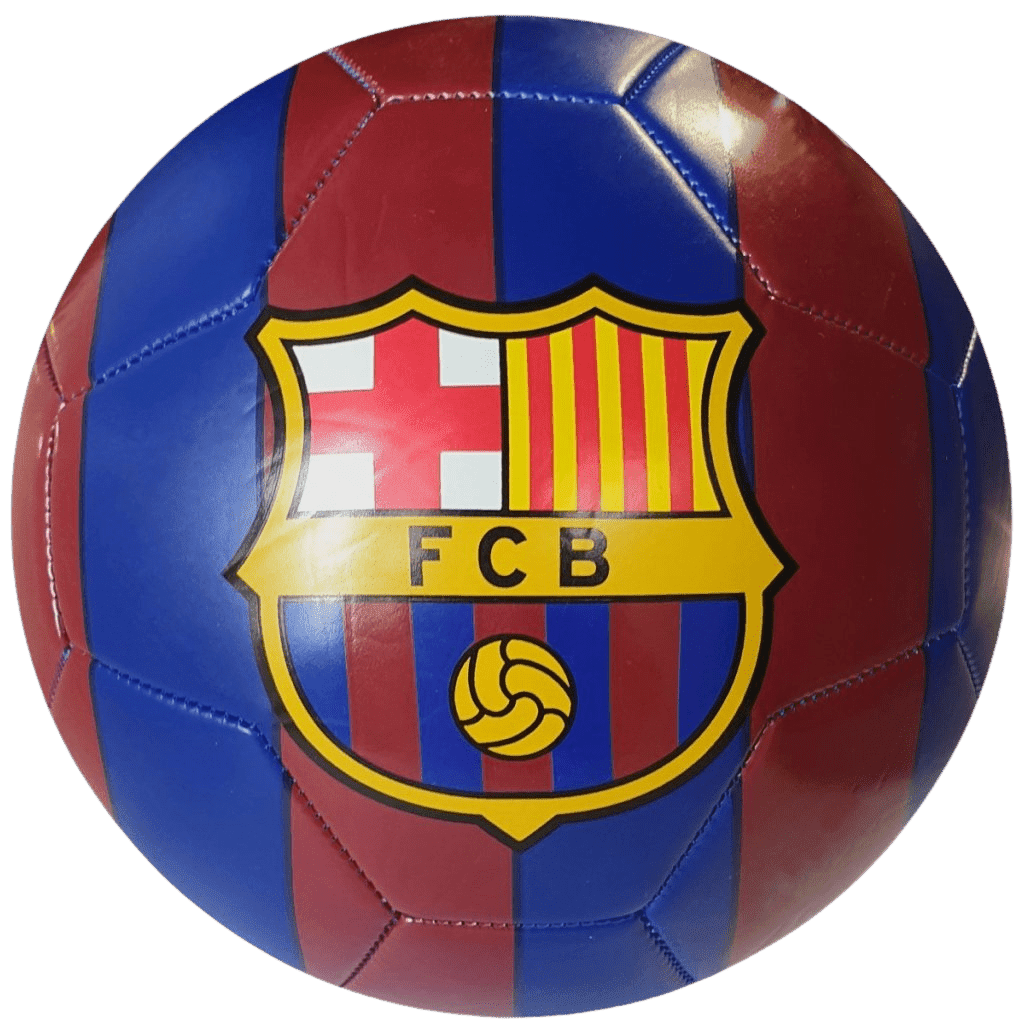 Fotbalový míč FC Barcelona vel. 5, červeno-modrý