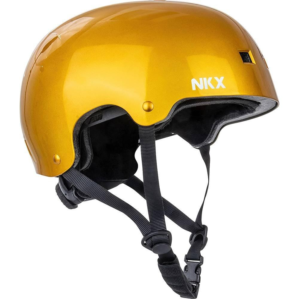 Freestyle přilba NKX Brain Saver, Gold, L (58-61cm)