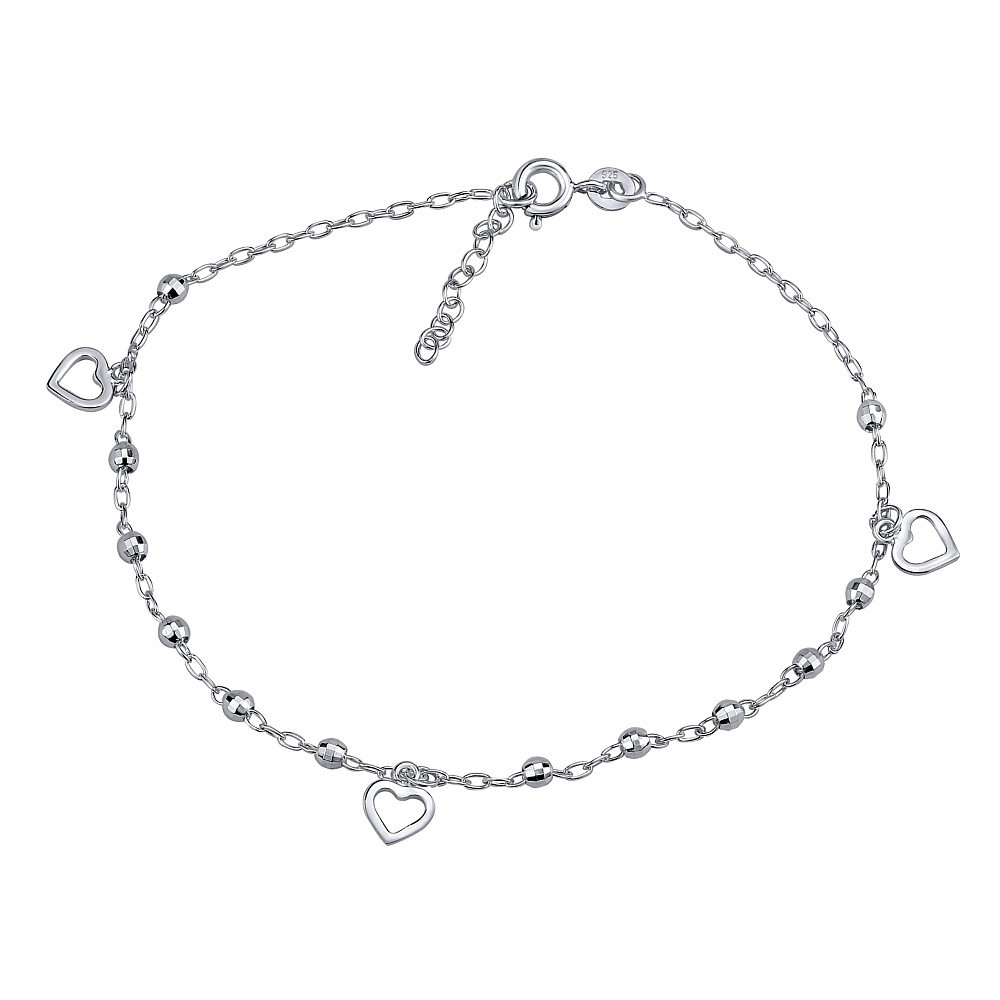 Silvego Stříbrný náramek na nohu ZTN26501