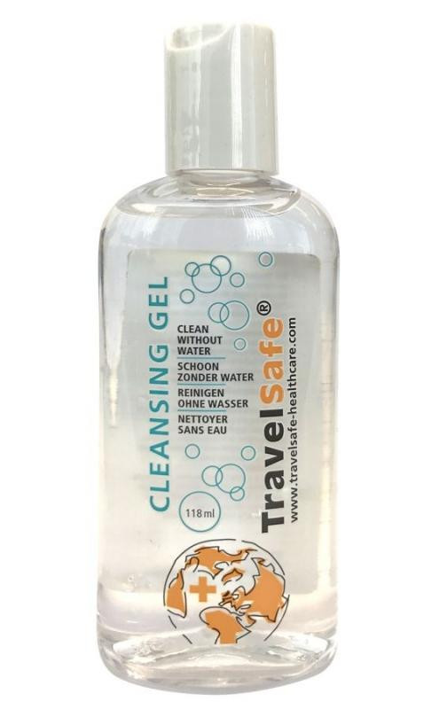 TravelSafe antibakteriální gel Cleansing gel 118ml