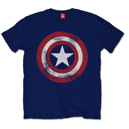 ROCKOFF Tričko Captain America - Distress Shield, M