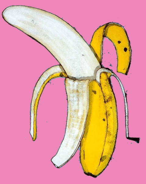 Thompson-Engels, Sarah Obrazová reprodukce Banana, 2014, Thompson-Engels, Sarah, 30 × 40 cm