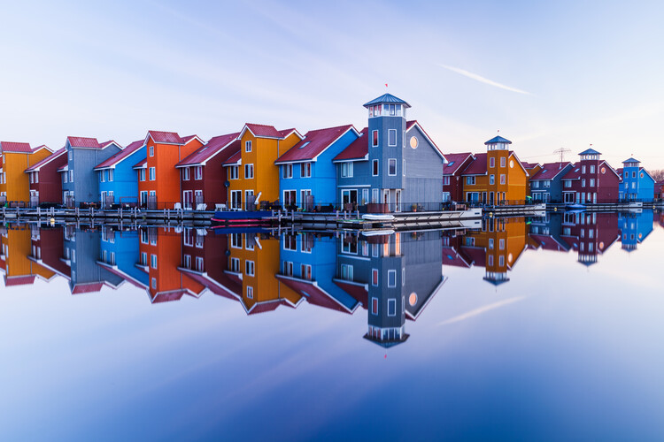 Ton Drijfhamer Fotografie Colored homes, Ton Drijfhamer, 40 × 26.7 cm