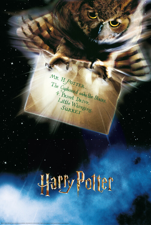POSTERS Plakát, Obraz - Harry Potter - Letter from Hogwarts, 61 × 91.5 cm