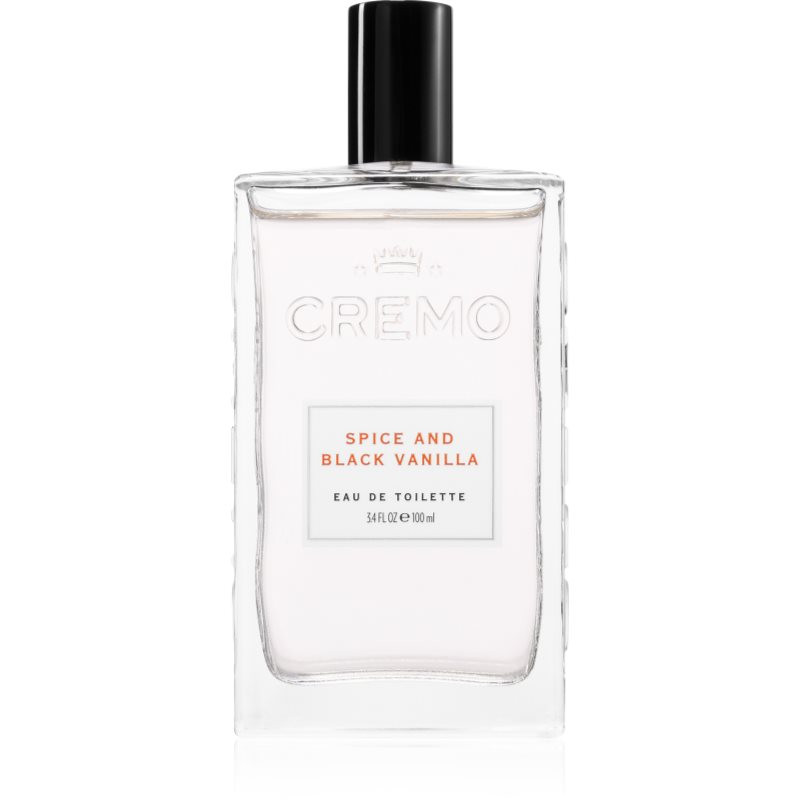 CREMO for men Cologne Spice & Black vanilla Eau de Toilette - Toaletní voda 100 ml