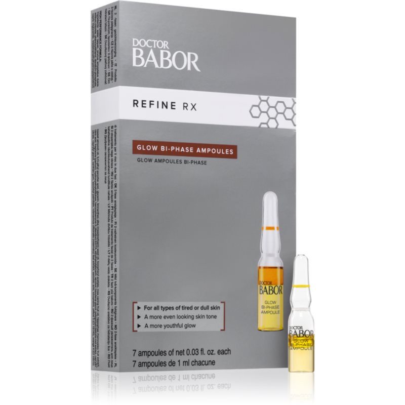 BABOR Doctor Babor - Refine RX Glow Bi-Phase Ampoules ampule pro rozjasnění pleti 7x1 ml