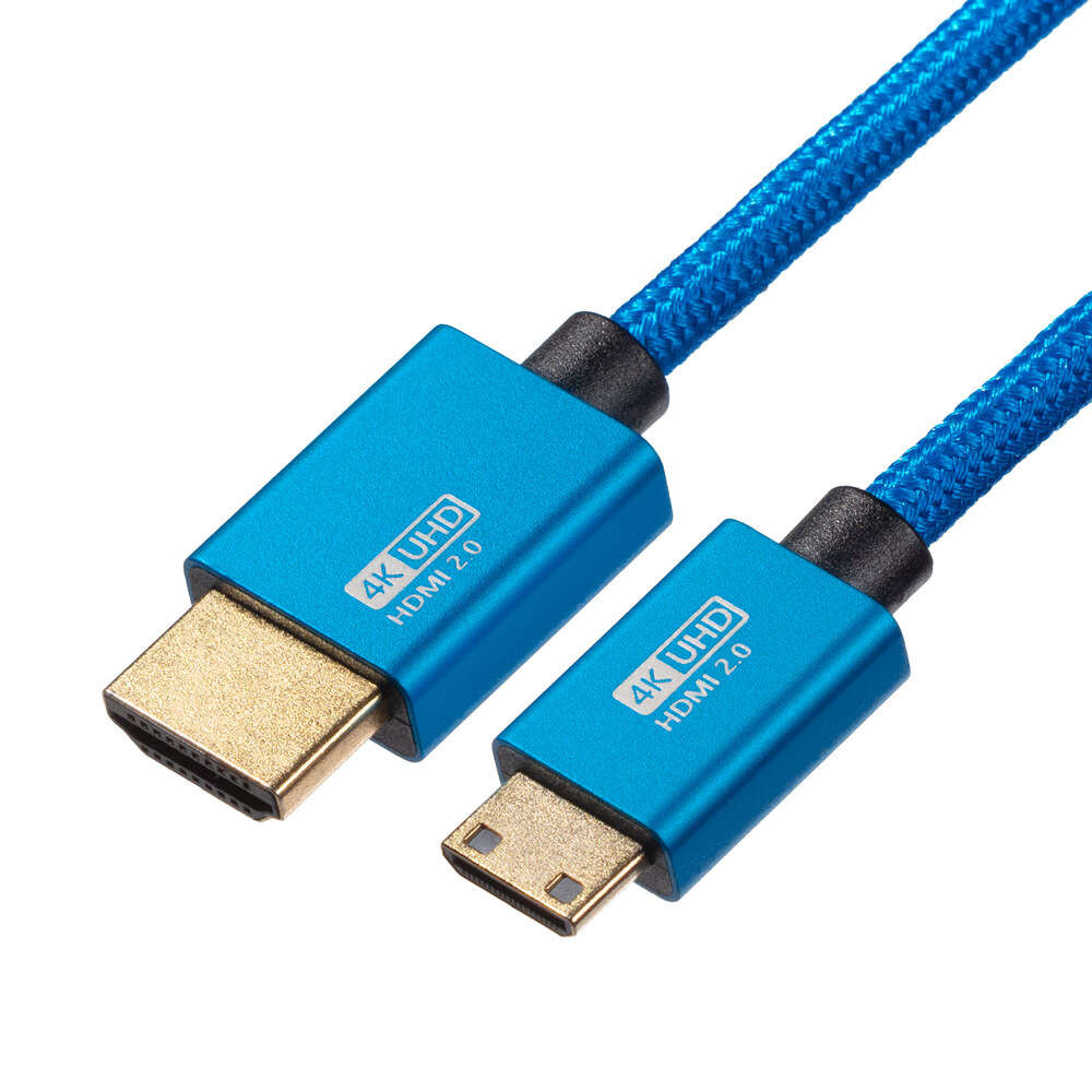 Mathorn MVC-80AC kabel HDMI na HDMI Mini 2.0 4K 60Hz 80 cm