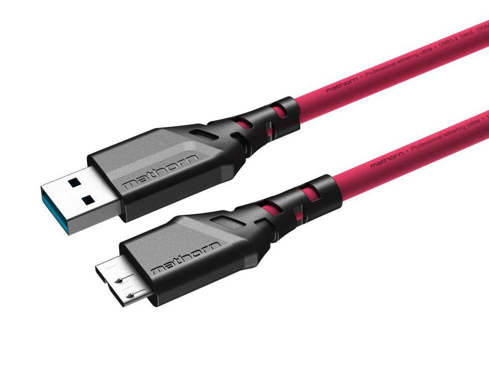 Mathorn MTC-220M kabel USB-A na USB Micro B 2 m Magenta