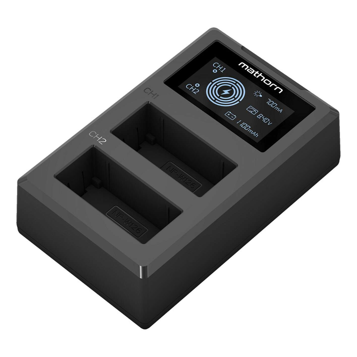 Mathorn MBC-D107 duální USB-C nabíječka pro LP-E17