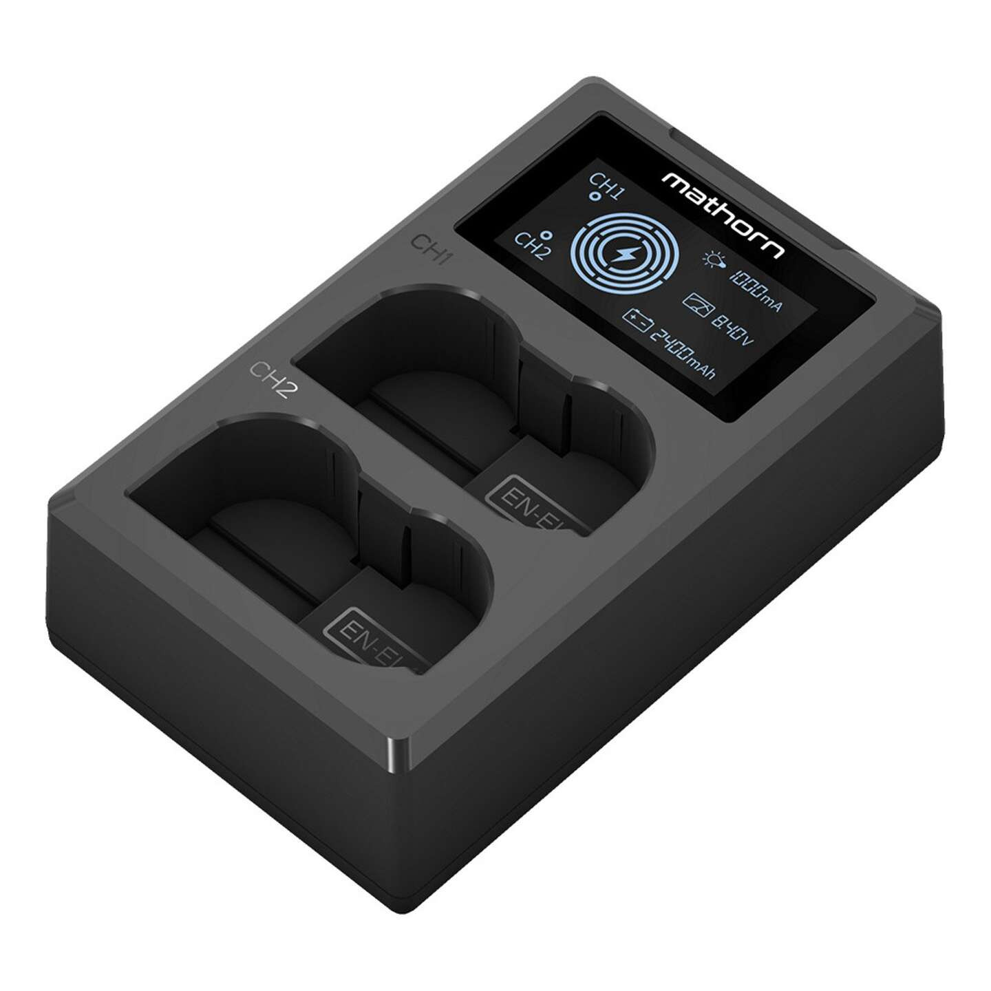Mathorn MBC-D210 duální USB-C nabíječka pro EN-EL15C