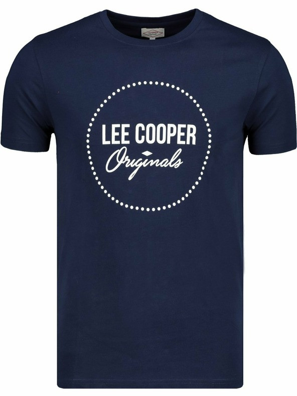 Lee Cooper Circle Triko Modrá