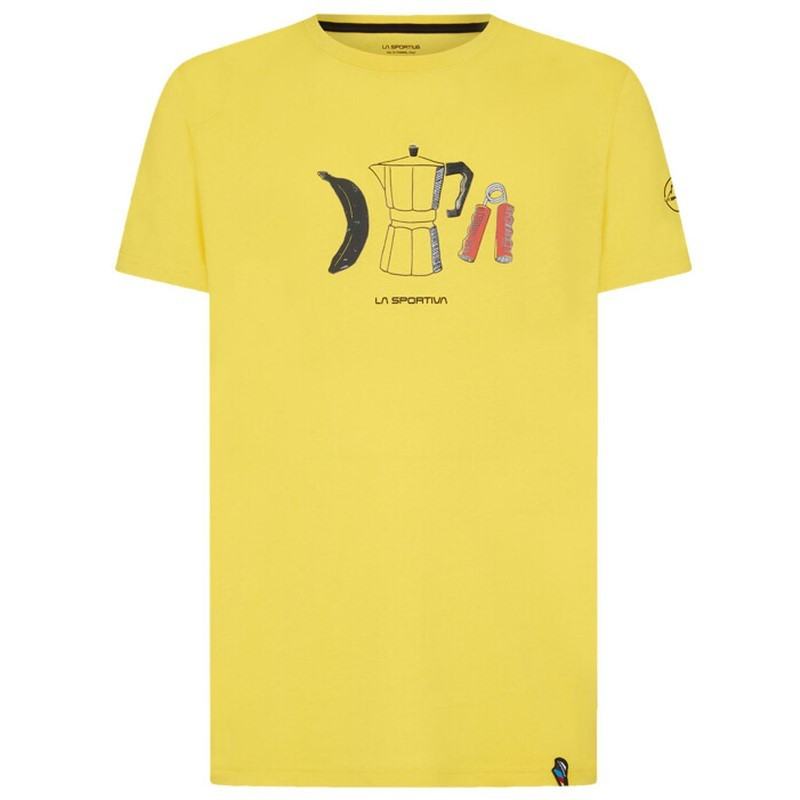 La Sportiva Pánské tričko La Sportiva Breakfast Žlutá