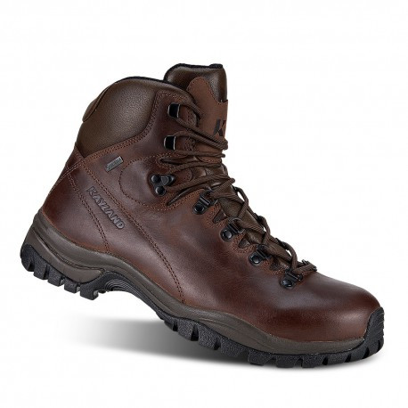 Kayland Cumbria 2.0 GTX brown unisex pánské i dámské nepromokavé celokožené trekové boty  38 EUR