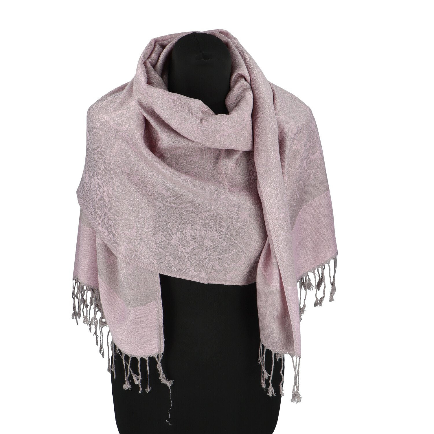 Módní dámská šála Candice, pudrová