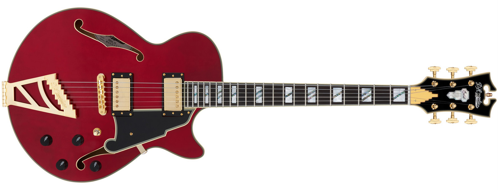 D'Angelico Excel SS Trans Cherry