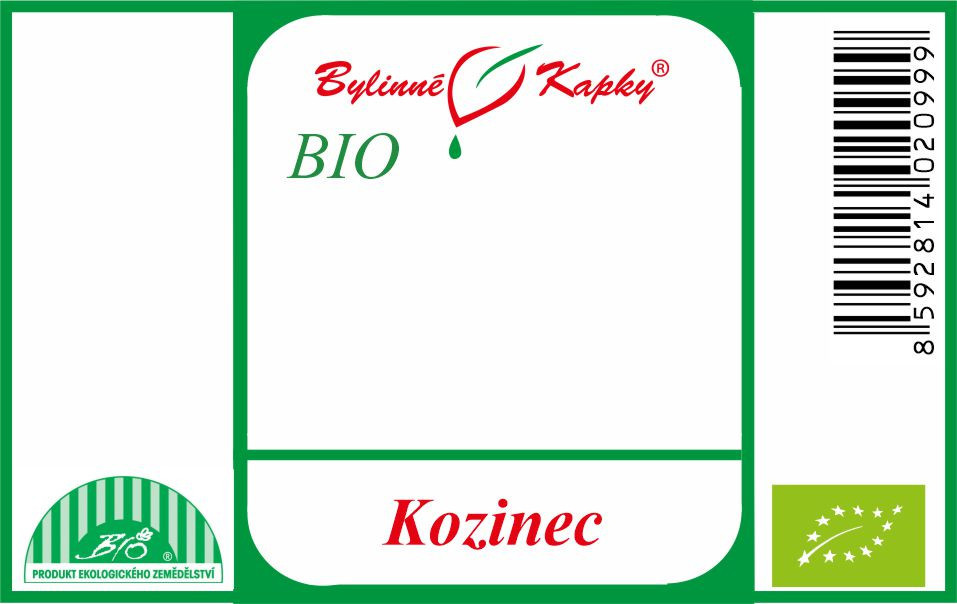 Kozinec (TCM) BIO - Pavlovy bylinné kapky (tinktura) 50 ml
